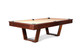 Doc & Holliday Zoey slate pool table with sleek U-legs, solid maple frame, and professional slate surface — hero three-quarter view on white. Doc & Holliday Zoey slate pool table with sleek U-legs, solid maple frame, and professional slate surface — hero three-quarter view on white.